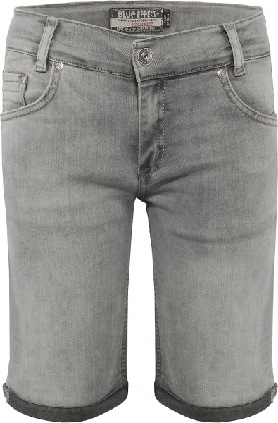 Blue EFFECT Jungen Bermuda Art. 2181-4700  Bundw.: slim in grey  stretch